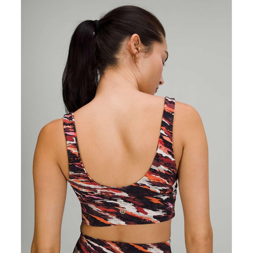 Lululemon Womens Align Reversible Bra Size 6 Tiger Tide Lunar New Year Yoga
